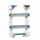 Tableau électrique vide 2 rangées 26 modules Rail Amovible NF NALTO + Porte