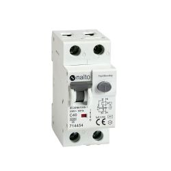 Disjoncteur Différentiel 40A - 30mA 1P+N Courbe C NALTO