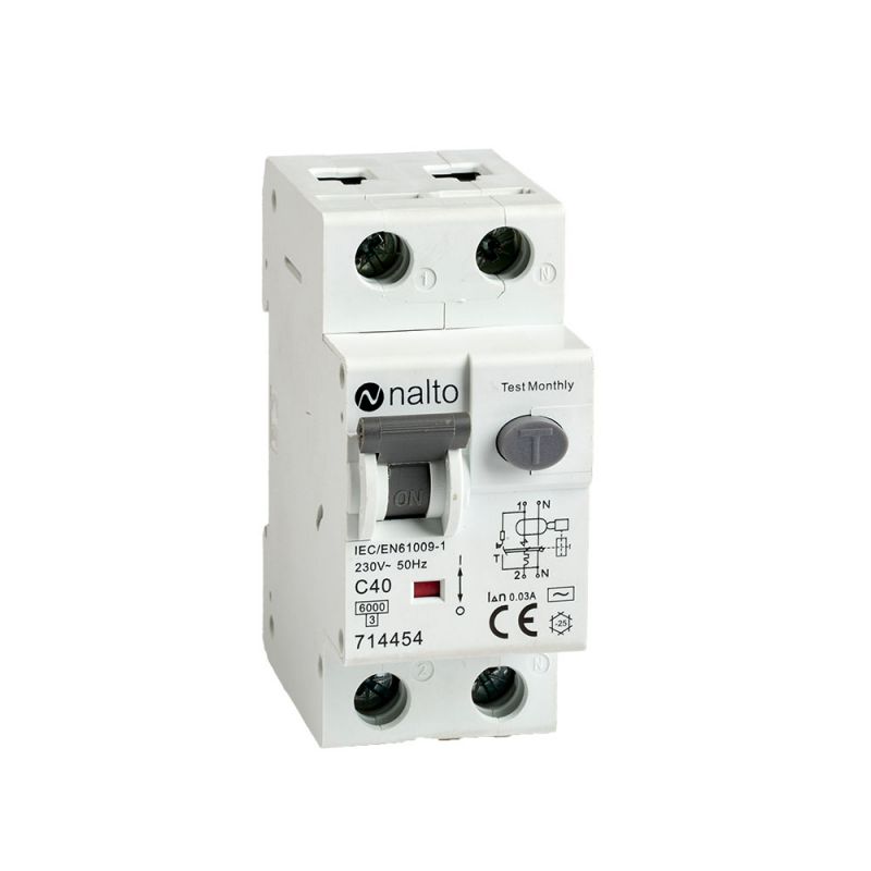 Disjoncteur différentiel dispositif de protection 1P+N