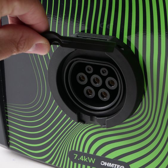Coffret de recharge 7.4 kW avec contrôleur de charge et protection électrique