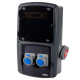 Coffret de ponton 2 prises mono 16A et 1 prise triphasée 16A IP67 OHMTEC
