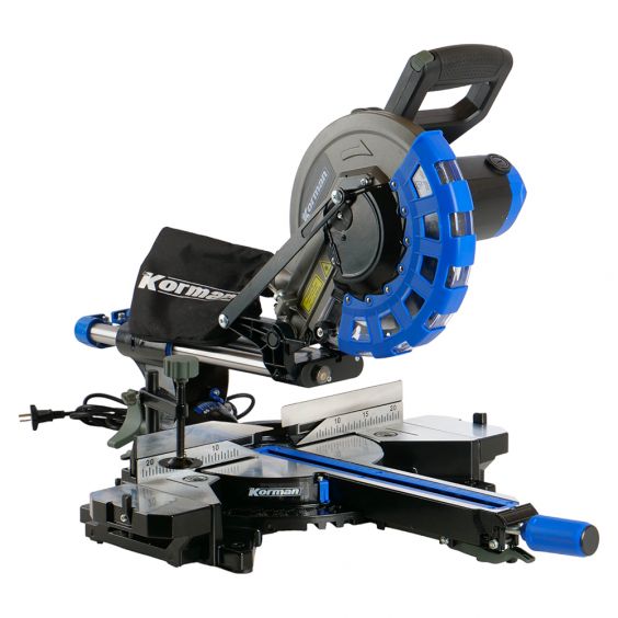 Scie à onglet radiale 2000W 255 mm laser KORMAN
