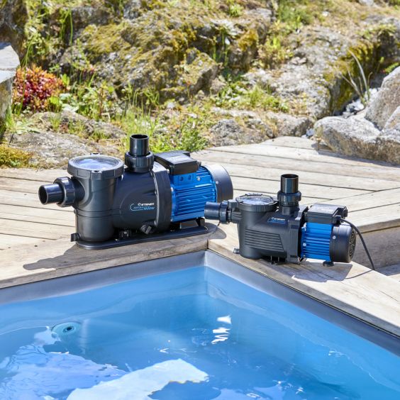Pompe Filtration Piscine Hors Sol et Enterrée 1100W - 22m³/h Auto amorçante STEINER