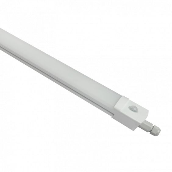Réglette LED étanche à détection 50W 150cm