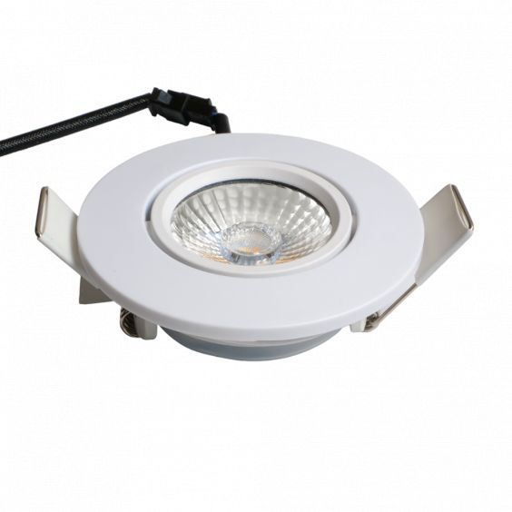 Spot blanc encastré orientable LED 6W RT 2012/RE2020