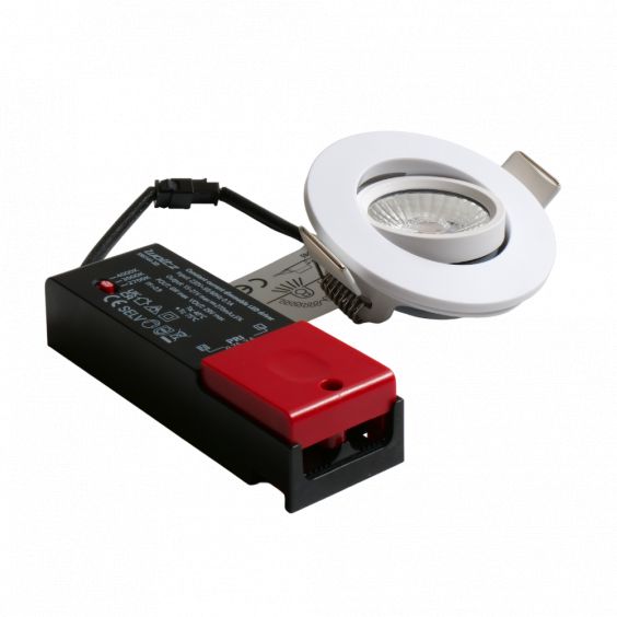 Spot blanc encastré orientable LED 6W RT 2012/RE2020