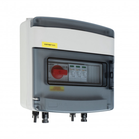 Coffret photovoltaique DC 3-4,5kW simple tracker