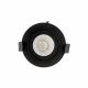 Spot encastrable orientable variable IP65 CCT RT2012 LED 6W Noir WOLTZ