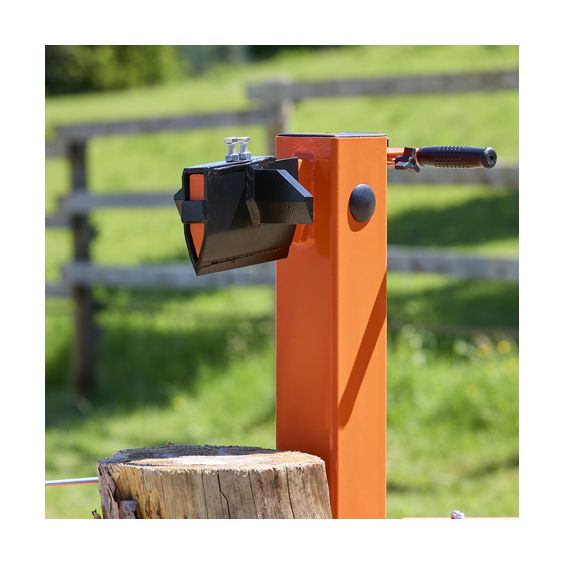 Pack fendeur de bûches électrique vertical 8T 3000W + croix + coin large de fendage ST PIERRE DU CHAMP