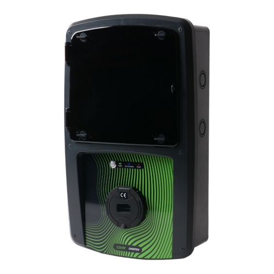 Coffret de recharge 11 kW avec contrôleur de charge et protection électrique OHMTEC