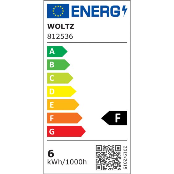 Spot blanc encastré anti-éblouissement LED 6W RT2012/RE2020