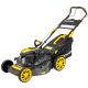 Tondeuse thermique tractée 4 en 1 mulching 51 cm 4CV 170cm³ - Démarrage électrique - STEINER