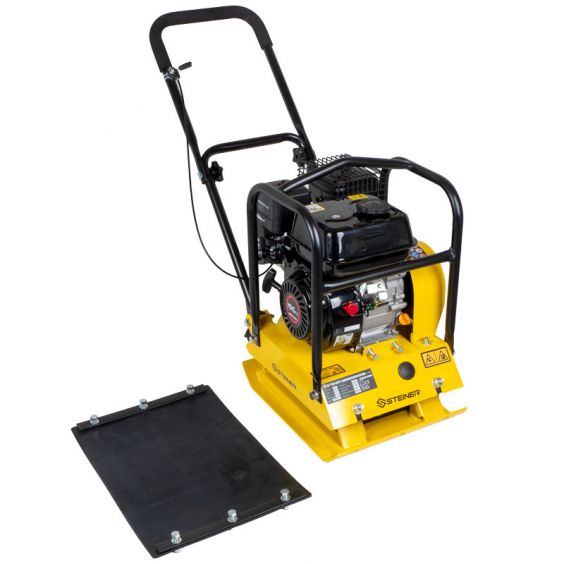 Plaque Vibrante de Compactage 15kN 196cc 450X350mm STEINER