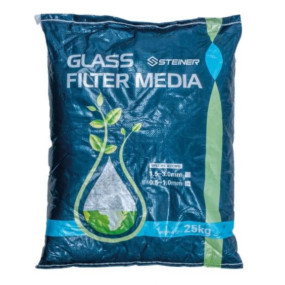 Groupe de filtration 0.6CV 11m³/h Ø450mm vanne Top 6 voies + Verre filtrant 0,5-1,0mm 2x25 Kg