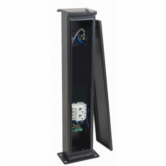 Potelet camping 80cm 2 prises CEE 10A avec protection OHMTEC
