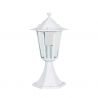 Borne Lumineuse Extérieure 60W max E27 Fonte Blanche LOAN