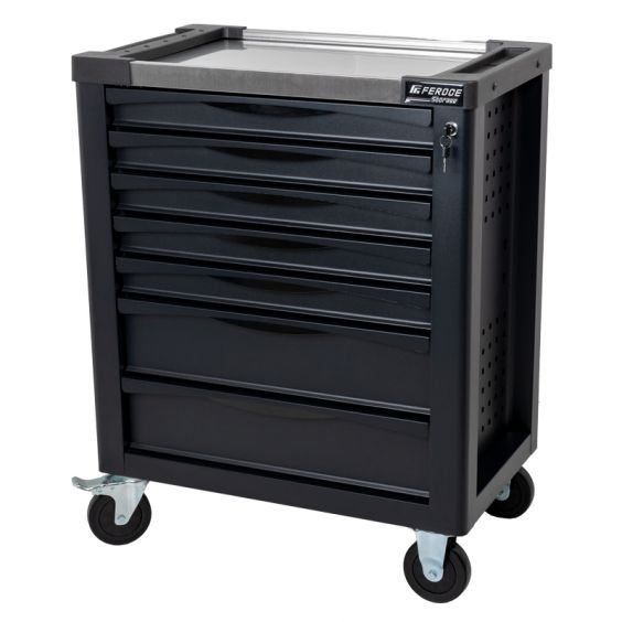 Servante d'Atelier 7 Tiroirs sur roues Hauteur 1m Feroce