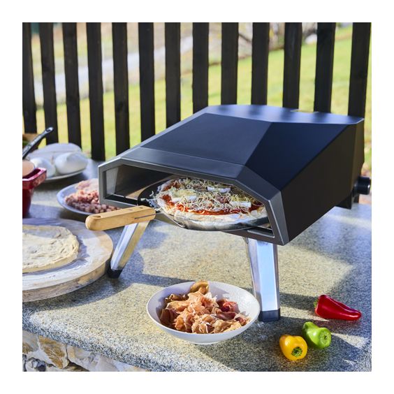 Four à Pizza à Gaz + Pelle à Pizza Offerte ROSTER
