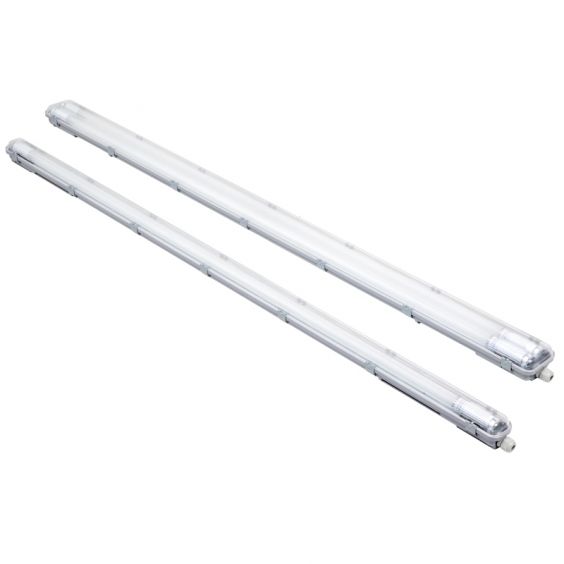 Réglette étanche à tube LED 24W CCT 155cm IP65 WOLTZ