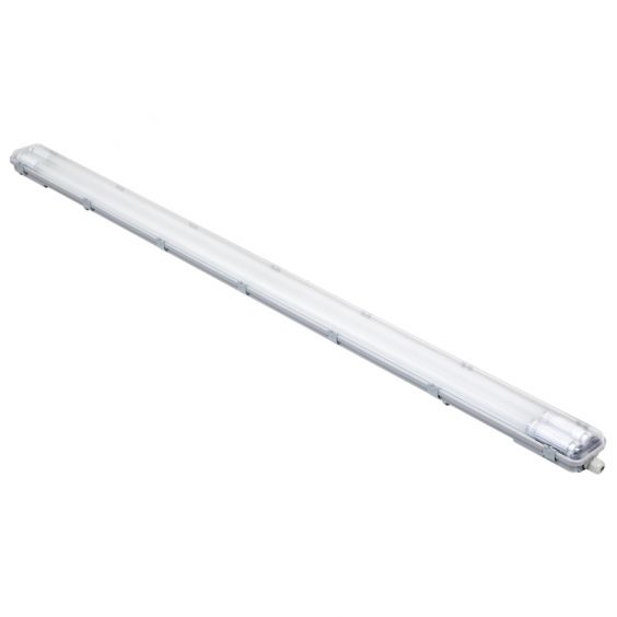 Réglette étanche à tubes LED 2x24W CCT 155cm IP65 WOLTZ