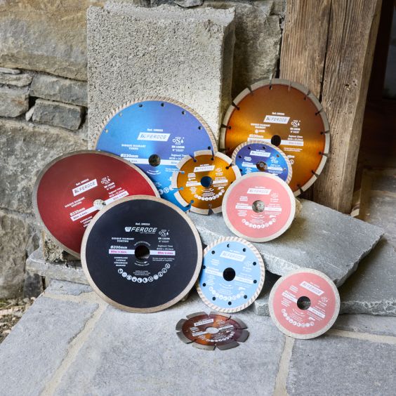 Disque Diamant Turbo 115 x 22.2mm FEROCE