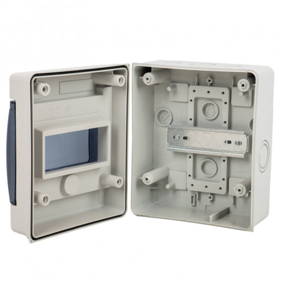 Coffret électrique étanche nu 6 modules NALTO