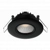 Spot noir encastré orientable LED 5W/7W RT2012/RE2020 WOLTZ