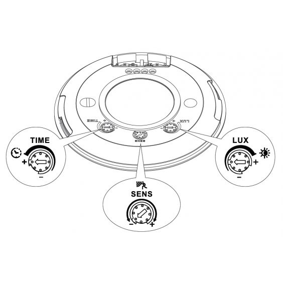 Détecteur de Mouvement Intérieur HF 360° WOLTZ