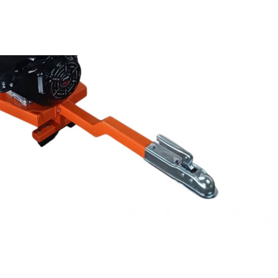 Pack broyeur de végétaux thermique420cc 100mm + démarrage électrique + timon de remorquage ST PIERRE DU CHAMP