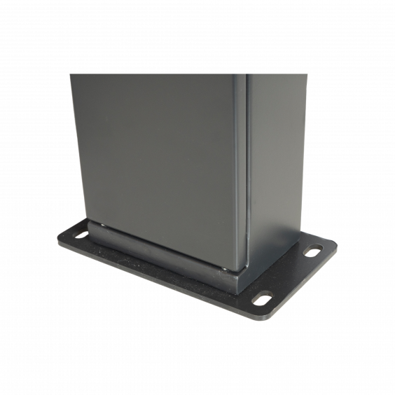 Potelet camping 80cm fenêtre arrière 2 prises CEE 10A avec protection OHMTEC